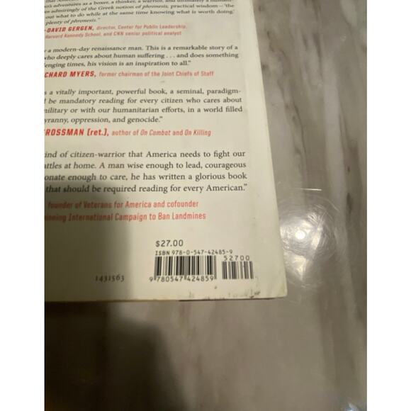 The Heart and the fist book hard Cover Book - Picture 4 of 6